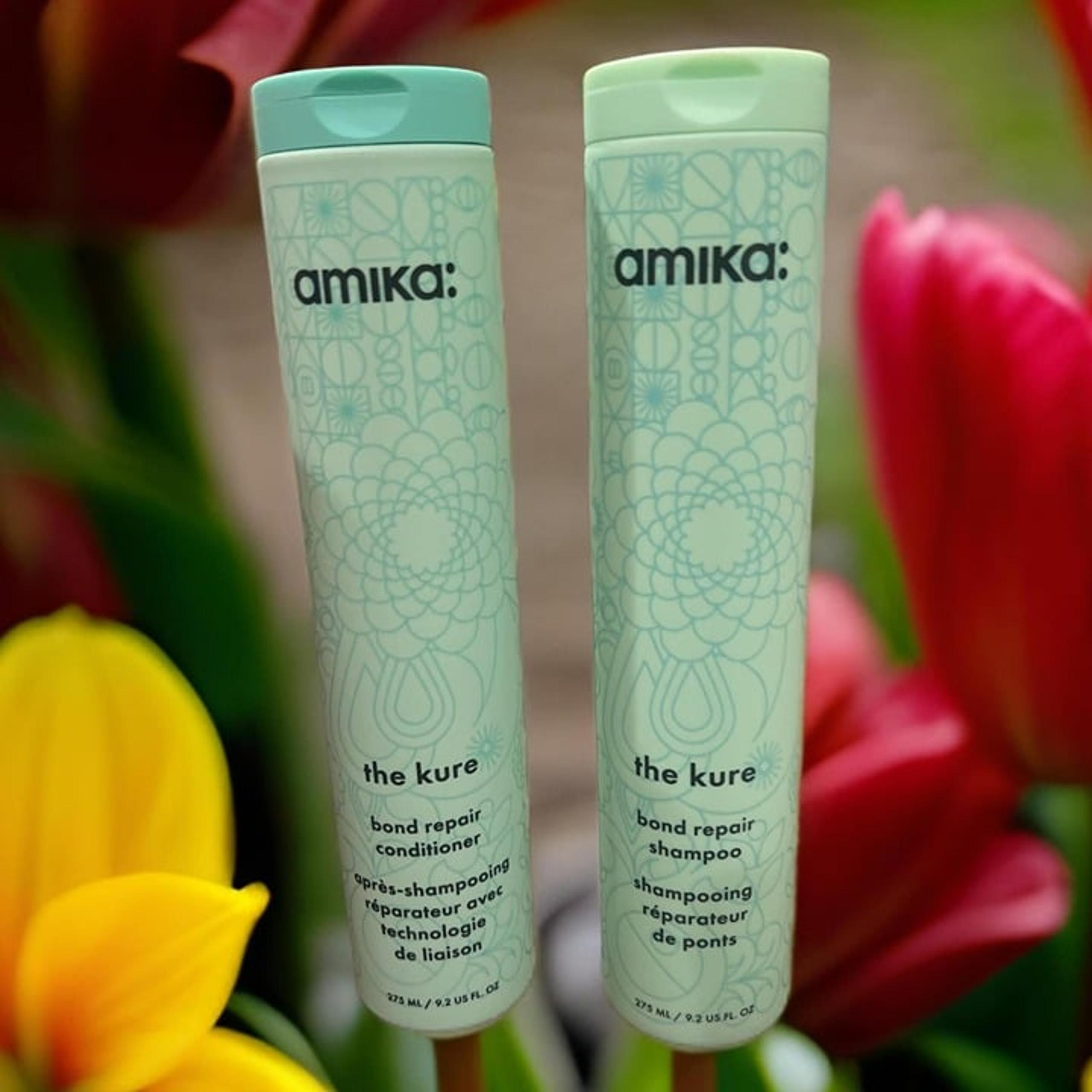Amika The Kure Bond Repair Shampoo & Conditioner 9.2 oz