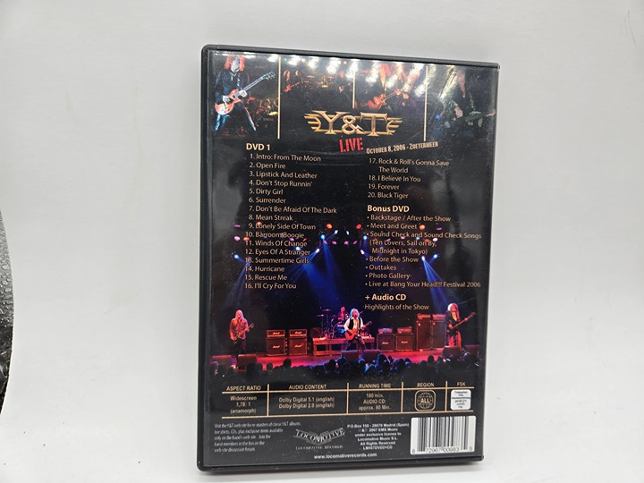 COVERS.BOX.SK ::: Y&T - Live One Hot Night (2007) - high