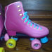 Candi Grl Roller Skates Sabina Hot Pink Teal Size 8 Candy Girl Derby U772PB