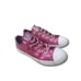 Barbie pink glitter low top Converse size 3