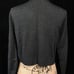 CALVIN KLEIN Rhinestone CROPPED Shrug, Dark Gray, NWT, Women’s Size M