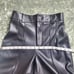 Zara Faux Leather Straight Leg Pants