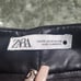 Zara Faux Leather Straight Leg Pants