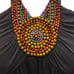 NWT Bella Swan BabyDoll Halter Boho Chic Beaded Festival Top Iz Byer M Medium