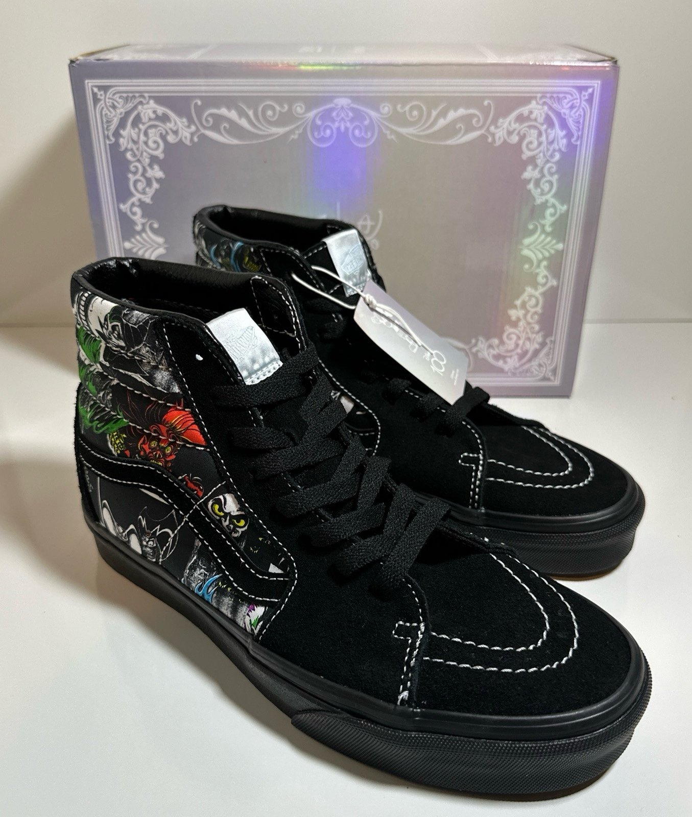 Vans X Disney 100 Villains Sk8 Hi Shoes Mens Sz 11 Sneakers