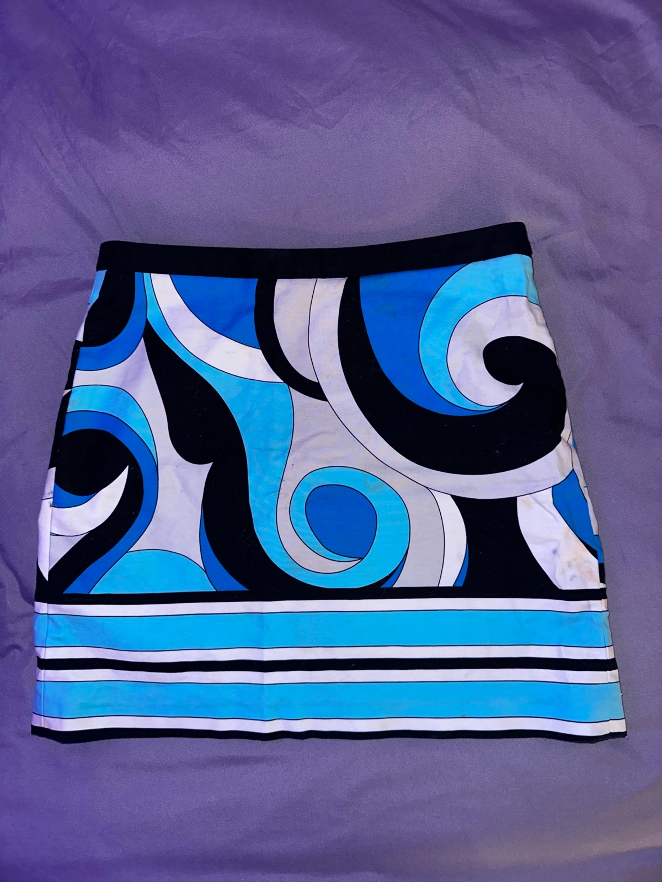 Aqua Blue Mini skirt size 2 - MICHAEL Michael Kors