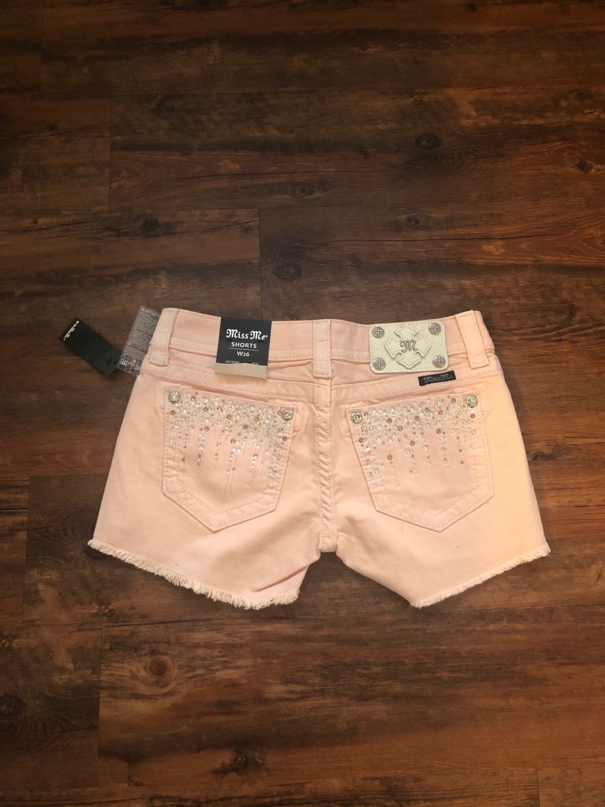 Miss Me Blush Pink Shorts