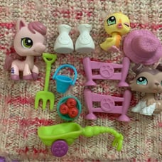 Littlest Pet Shop set WITH RARE COLLIE