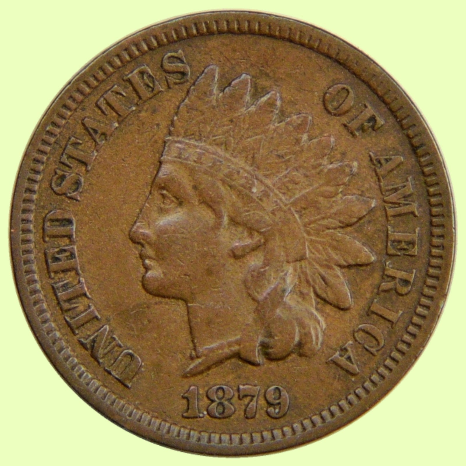 1879 Indian Head Cent | Better Date - Extra Fine *M86