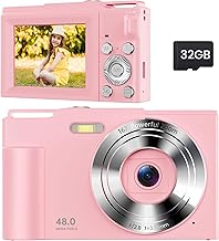 Digital Camera for Kids: FHD 1080P Camera - Video Cameras for Teens - 16X Zoom