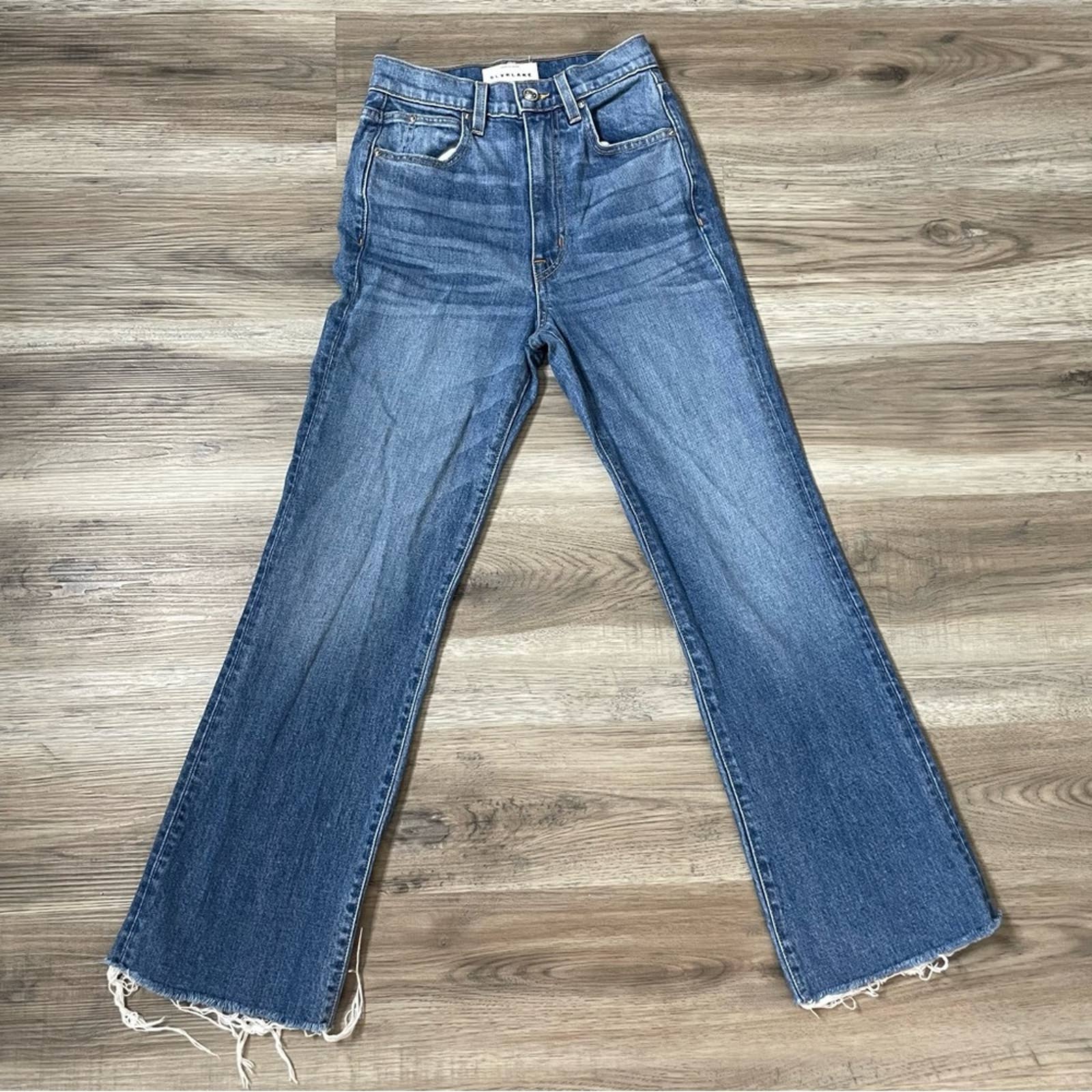 Slvrlake Frankie Heart of Mine Flare Jeans Size 24