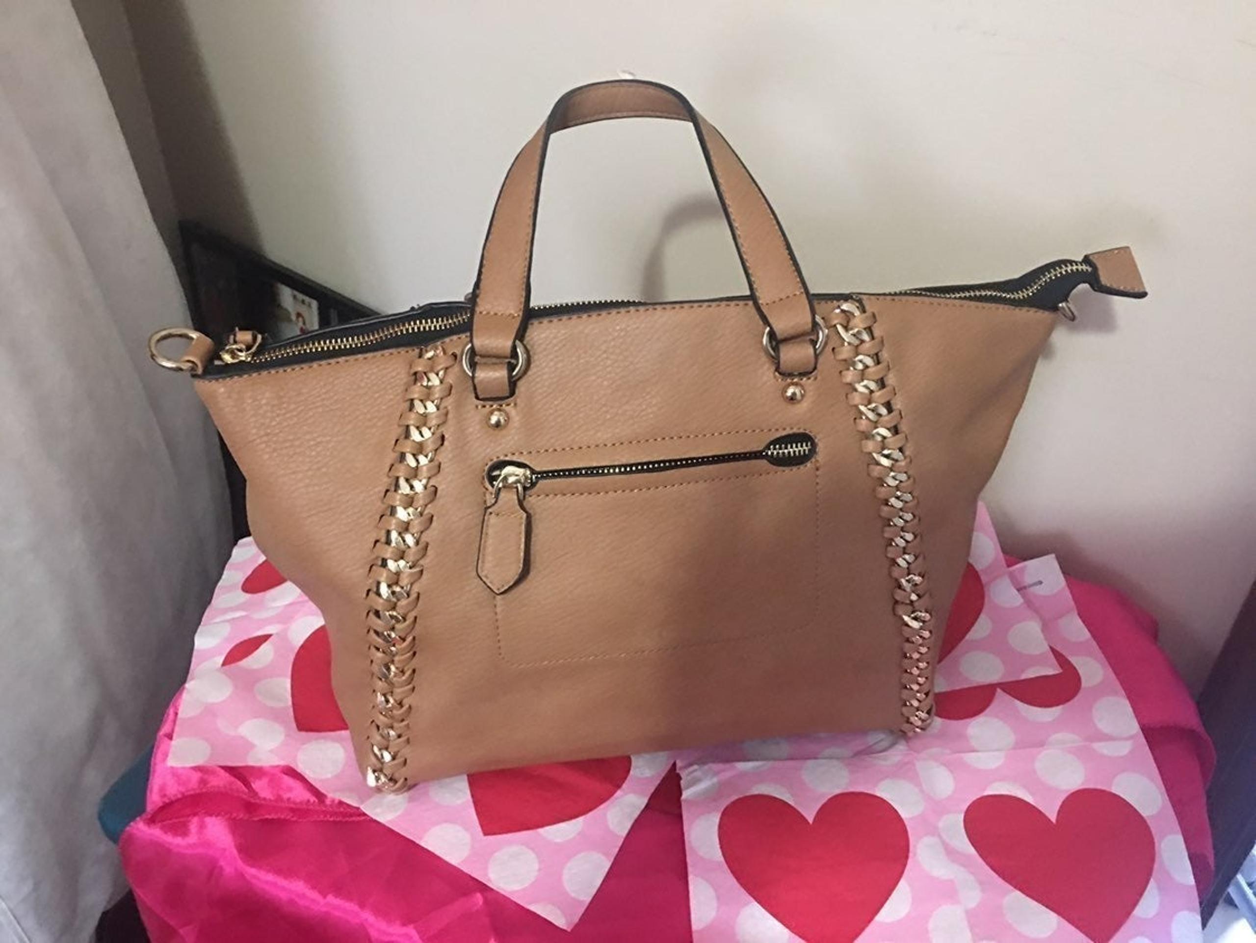 Couture Large Beige handbag