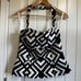 White House Black Market Halter Top Geometric Print Party Sleeveless Size 8
