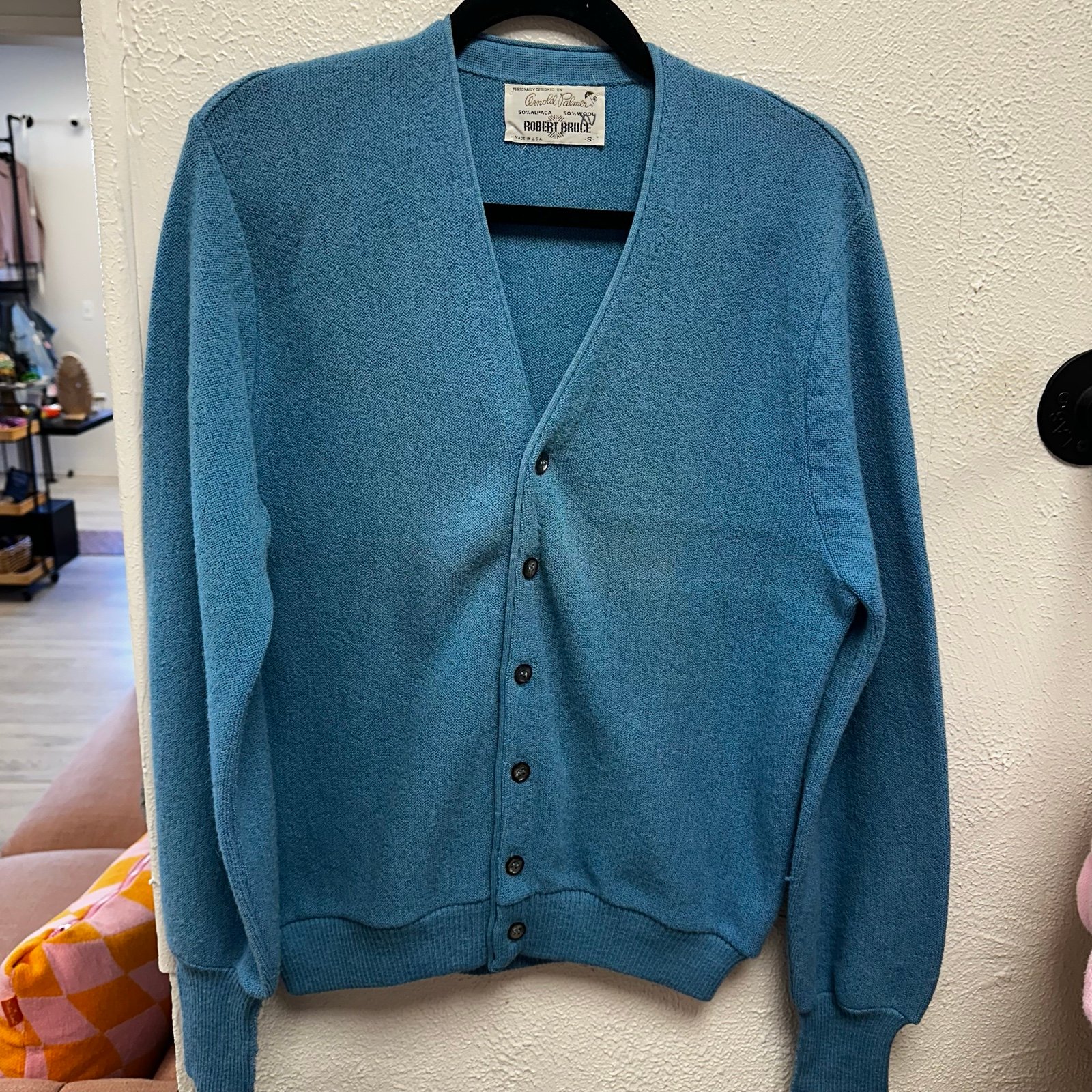 Vintage Arnold Palmer golf sweater S