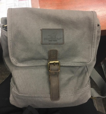 Canvas Messenger Bag Small Crossbody Bag Casual Travel Working Tools Bag