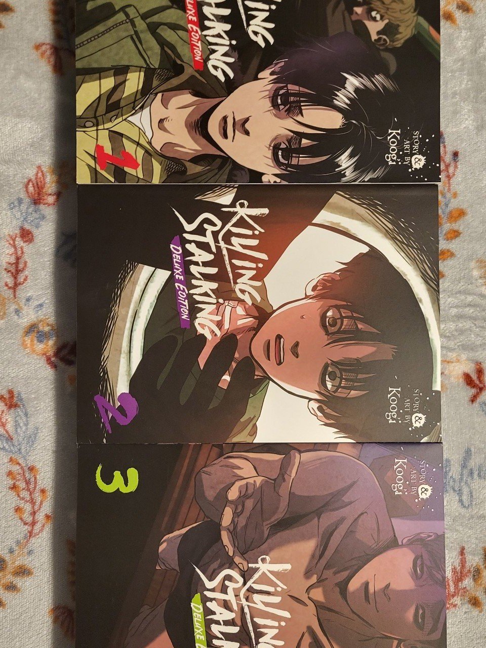 Killing Stalking manga Volumes 1-3 (Softcover)