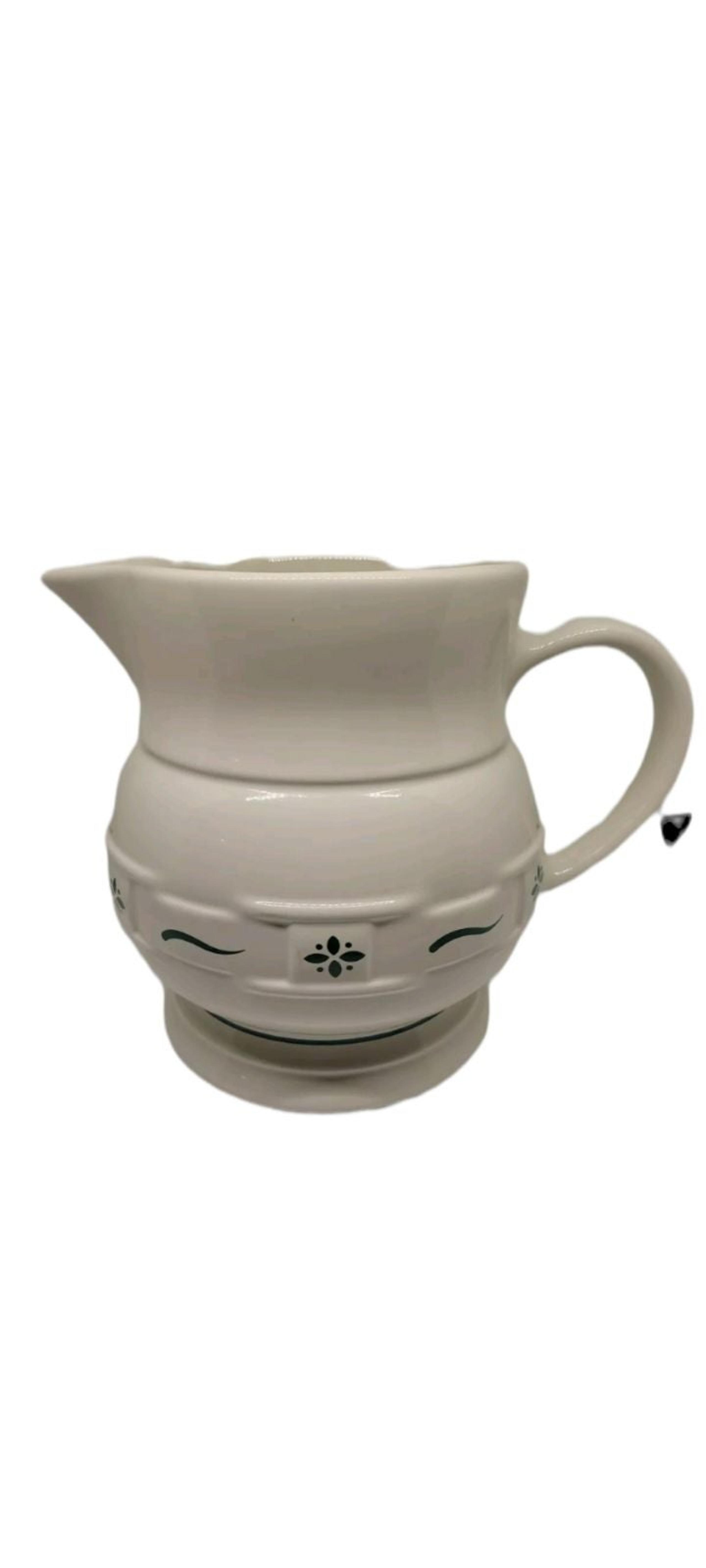 Longaberger Woven Traditions Heritage Green 2 Quart Pitcher