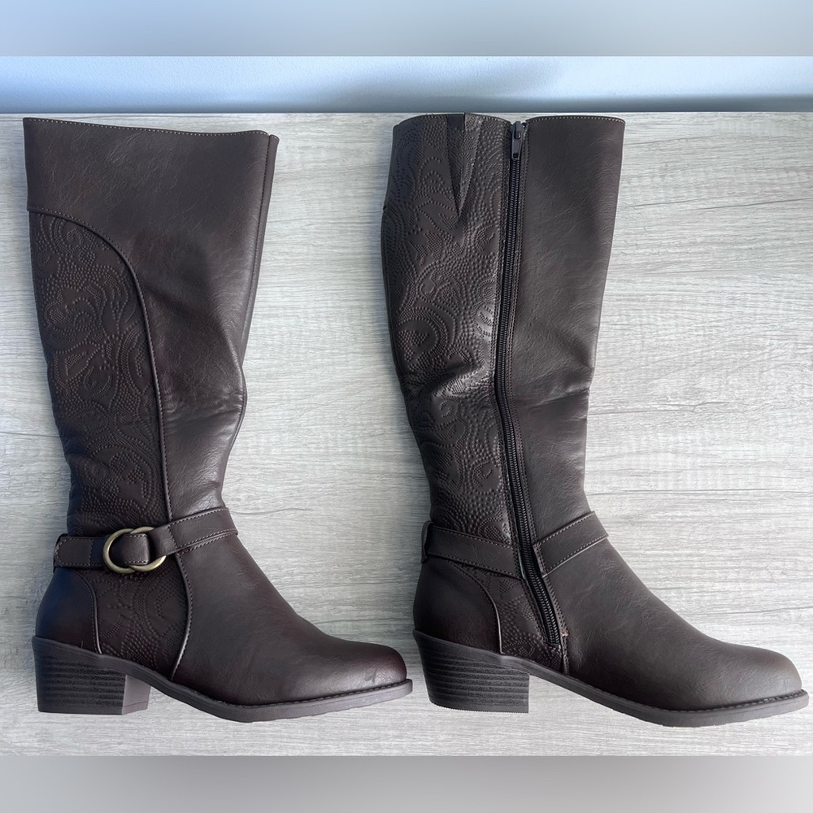 Easy Street Women's Luella Tall Boots Size 8W