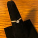 14k diamond solitaire ring