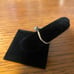 14k diamond solitaire ring