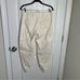 Alice Olivia white cream linen blend cargo pants size 4 summer vacation