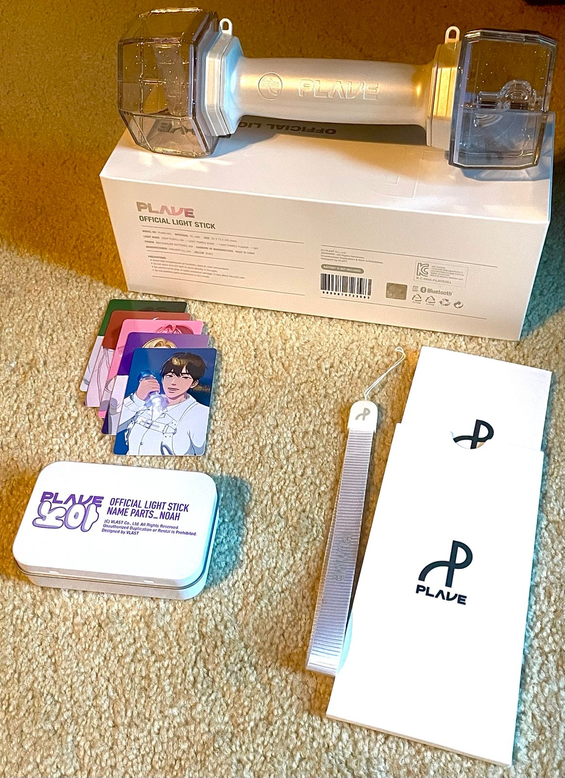 Plave Official Light Stick and Name Parts