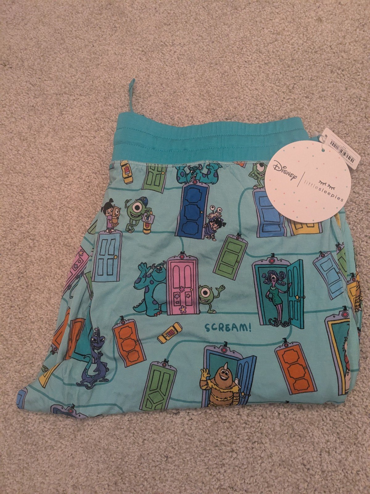Little Sleepies monsters Inc women's small