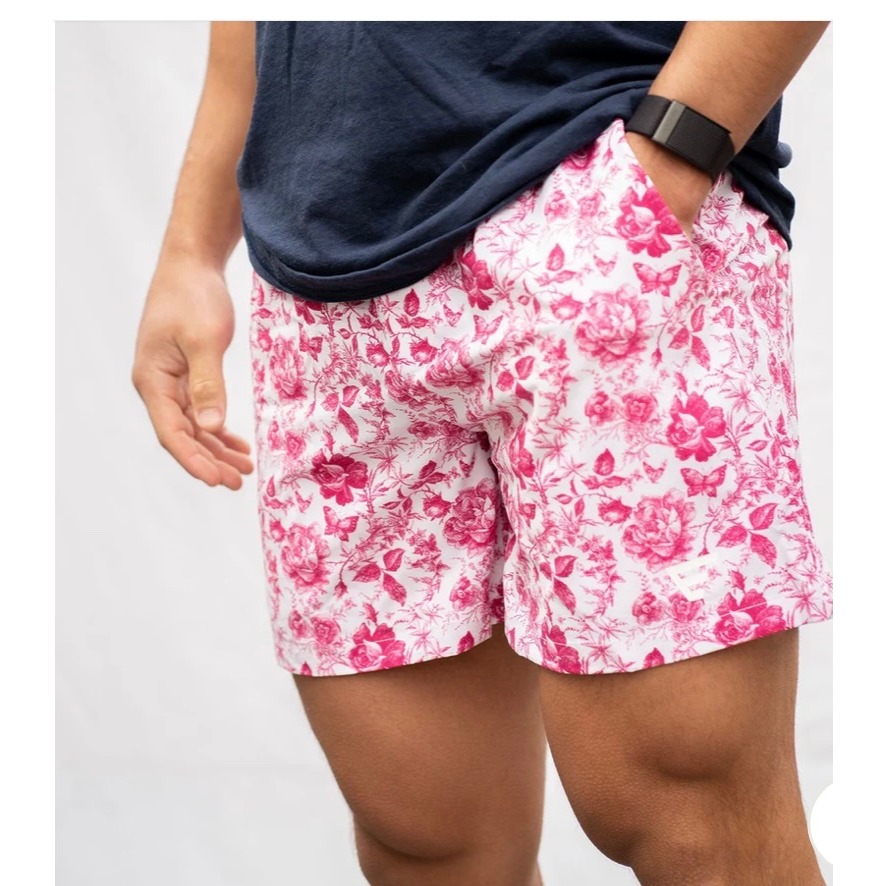 Exousia Fitness Floral Shorts Size Small