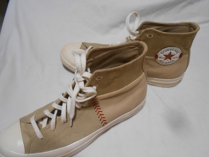 UNISEX CONVERSE ALL STAR CHUCK TAYLOR HIGH TOP SNEAKERS M9.5 W11.5 LEATHER SHOES