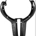 BMW carbon fiber steering wheel trim