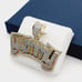 14K Gold Plated Cubic Zircon Pendant, EVBRS396