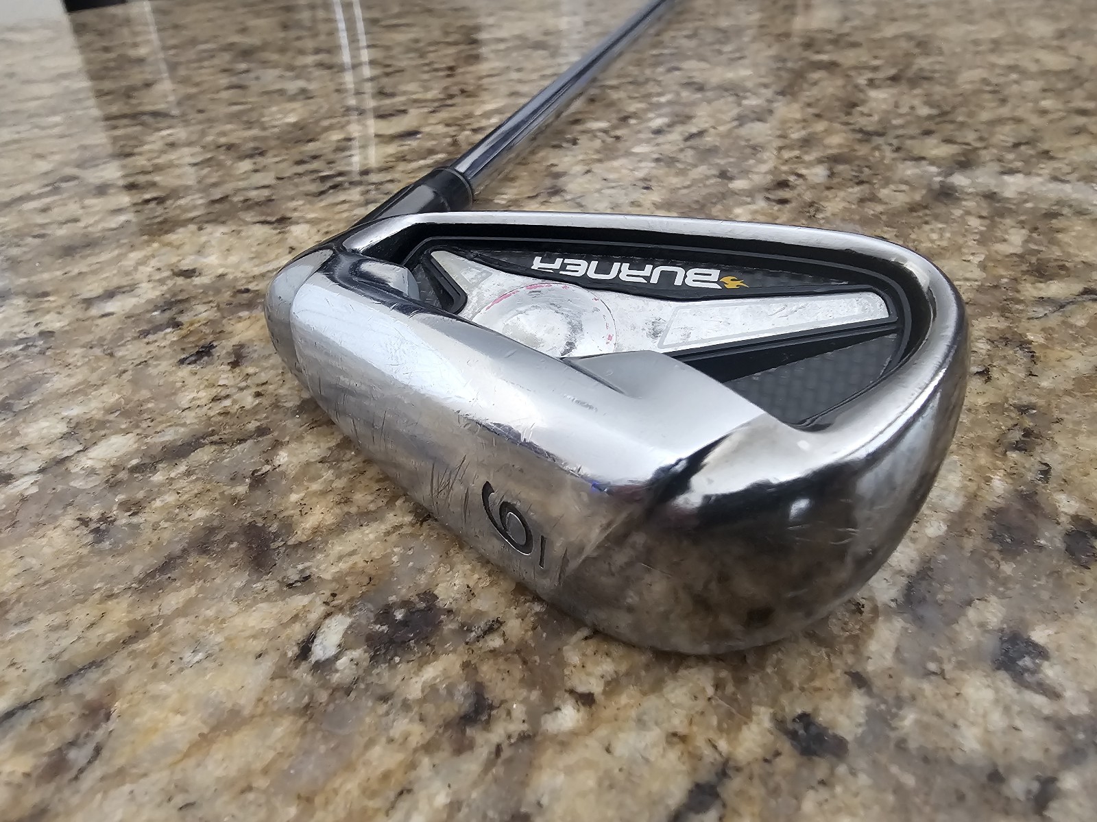 RH 2009 TaylorMade Burner 1.0 6-Iron TaylorMade 85 Regular Flex Steel Shaft