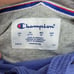 Champion Mens Fleece Hoodie XL Navy Blue Pullover Print Outdoor Casual
