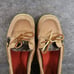 Sperry Shoes Womens 9 Slip On Boat Loafer Leather Leopard Top Sider Preppy Brown