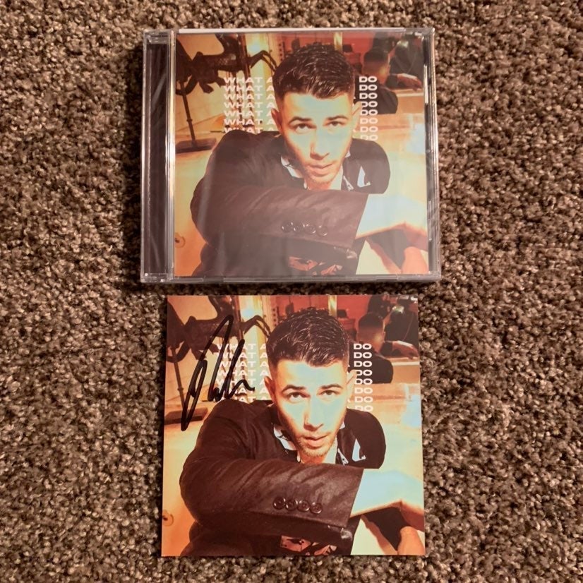 NEW Nick Jonas Brothers Signed CD WAMGD