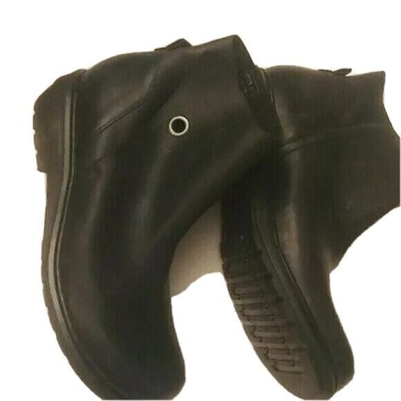 Dr.Martens Stella Blacks Waterproof Leather Ankle Booties sz 11/43