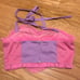 Labelrail x Pose & Repeat Halter Top w/ Giant Ruched Ruffle Heart Womens Size 14