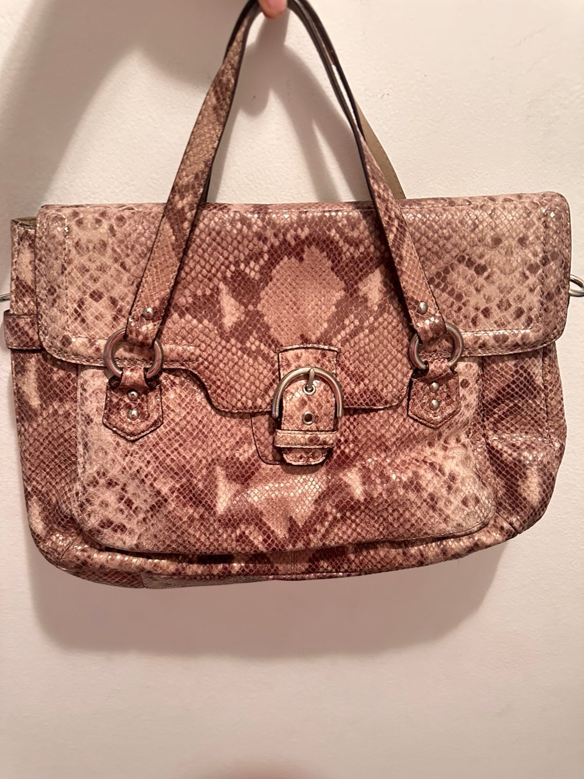 Coach top handle bags
