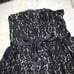 Neiman Marcus x Target Robert Rodriguez black lace strapless skater Dress sz 14