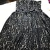 Neiman Marcus x Target Robert Rodriguez black lace strapless skater Dress sz 14