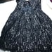 Neiman Marcus x Target Robert Rodriguez black lace strapless skater Dress sz 14