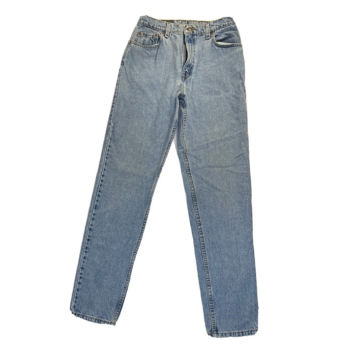 Vintage Levis 550 Relaxed Fit Tapered Leg Red Tab Faded Jeans USA Womens 10