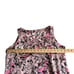 St. John Collection Floral Satin Silk Sleeveless Blouse Top Women’s Medium