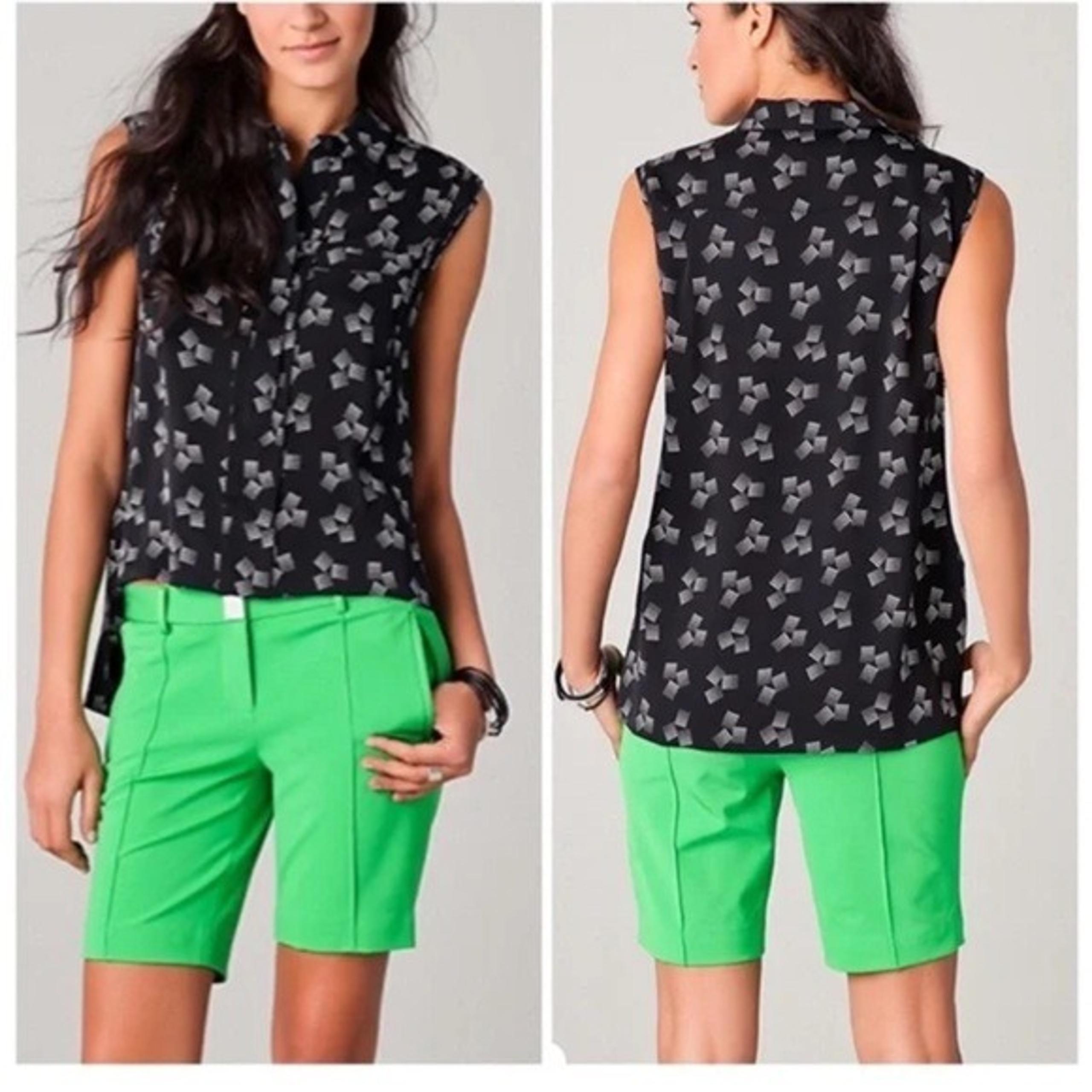 Diane von Furstenberg Lensley Sleeveless Silk Top size 0