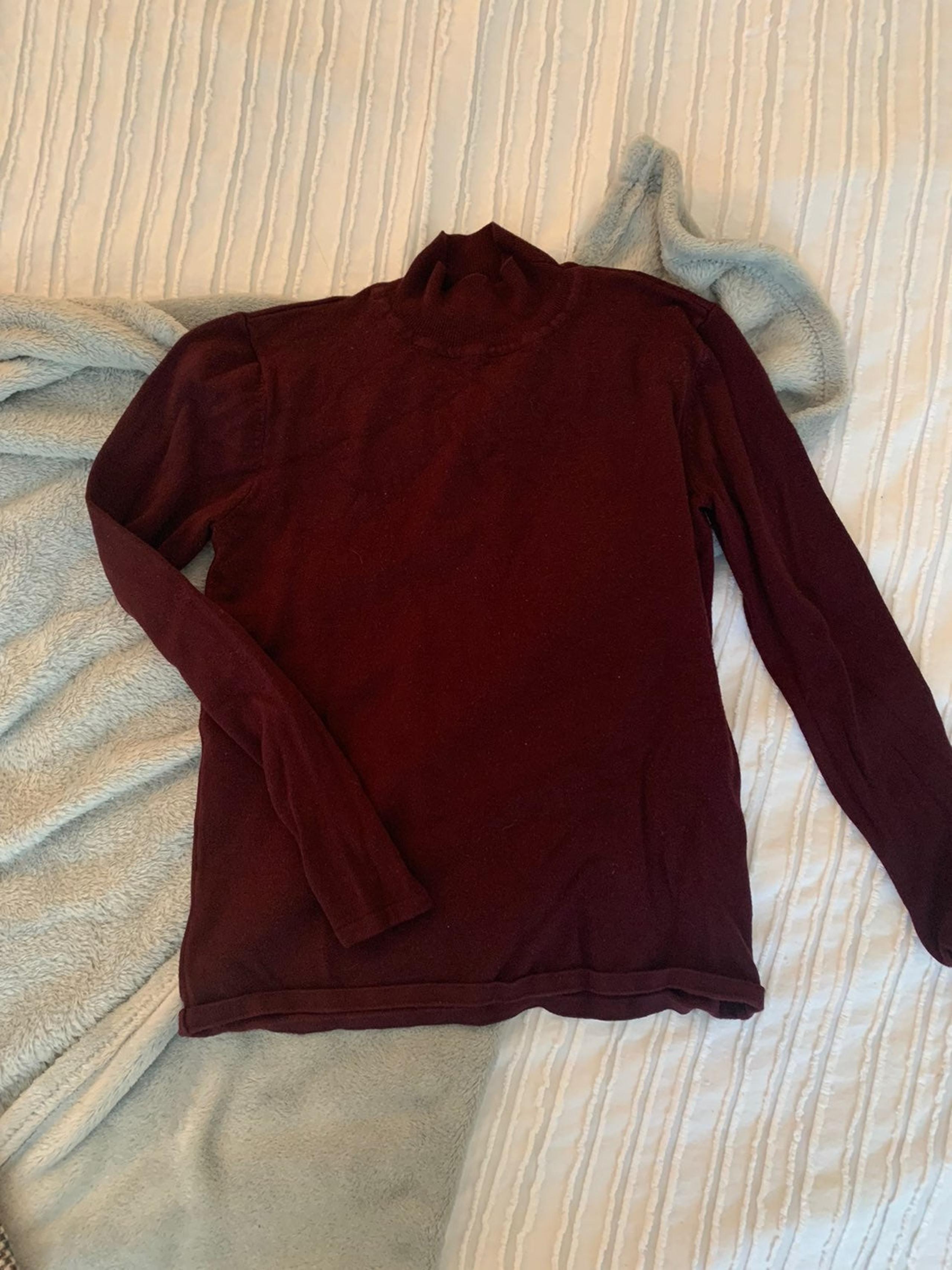 Maroon Philosophy Turtleneck