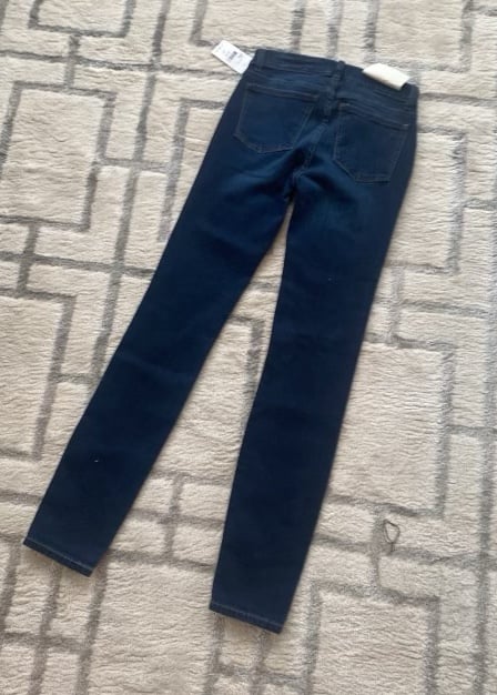 DL 1961 performance Florence Instasculpt Skinny Dark Wash Jean size waist 24 NWT - detail
