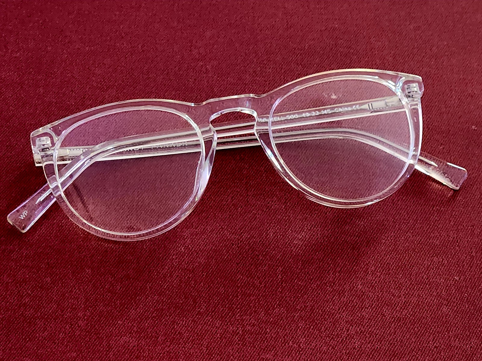 Warby Parker Haskell frames