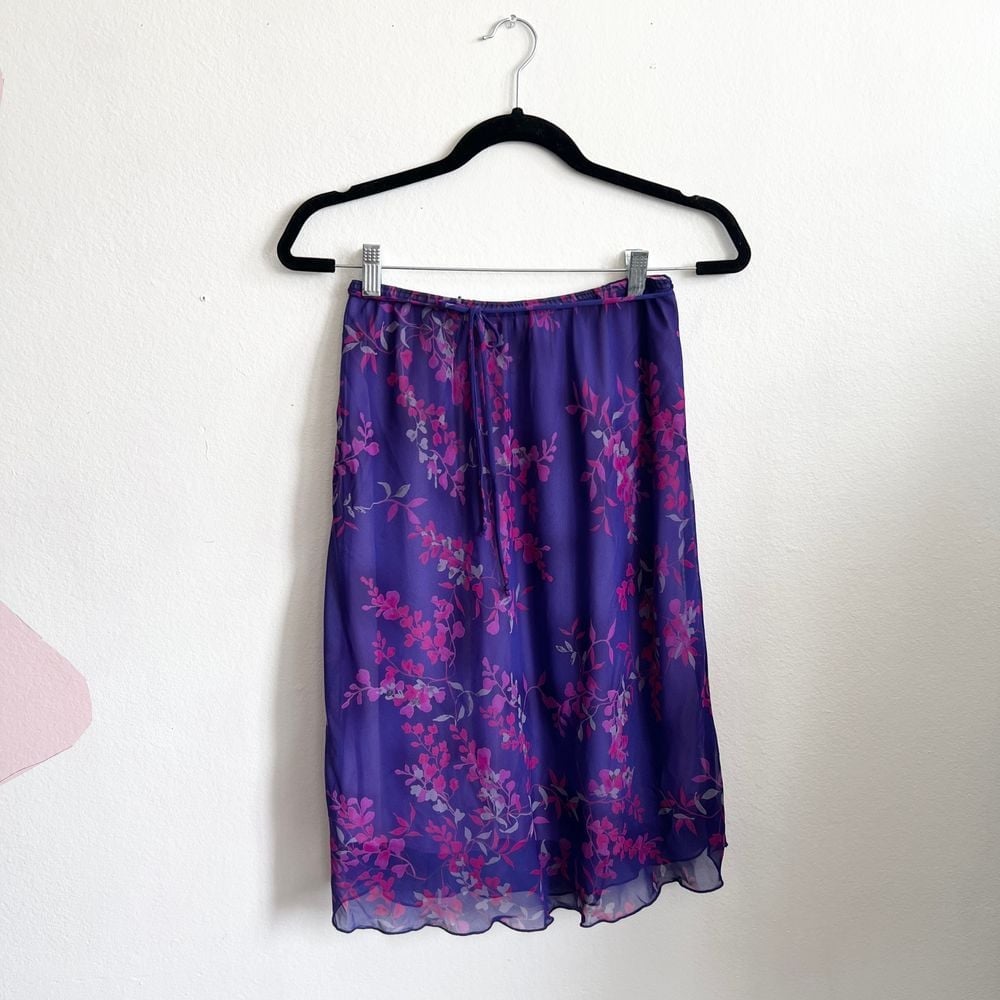 Vintage Y2K Purple Skirt, Fairycore, Boho, Fairycore, Fairy Grunge, Small