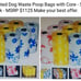 Doggies poop bags