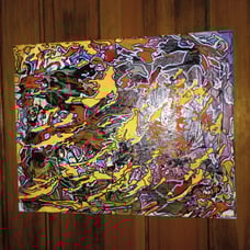 Resin canvas art